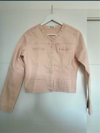 Chaqueta vaquera Softy rosa - Talla M