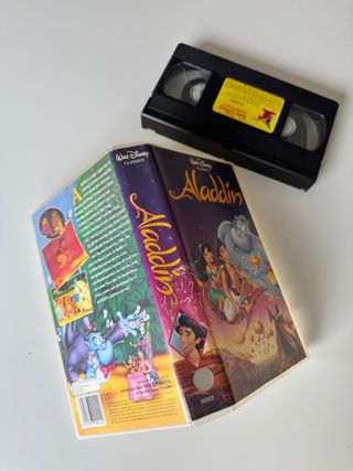 VHS Aladdin V.O. (Inglés)