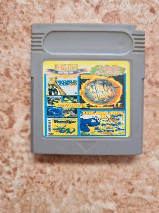 Cartucho game boy color 15 en 1