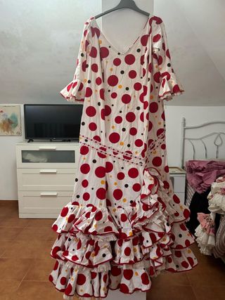 Traje flamenca