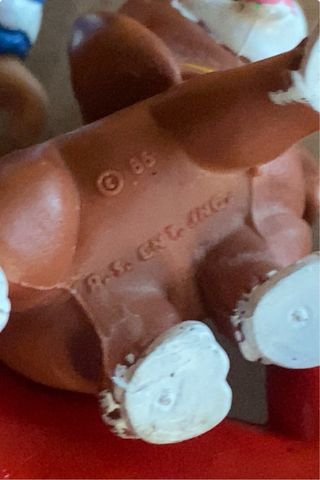 Lote de 5 figuras PVC vintage