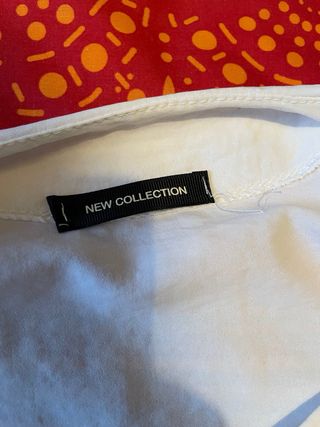 Blusa blanca juvenil