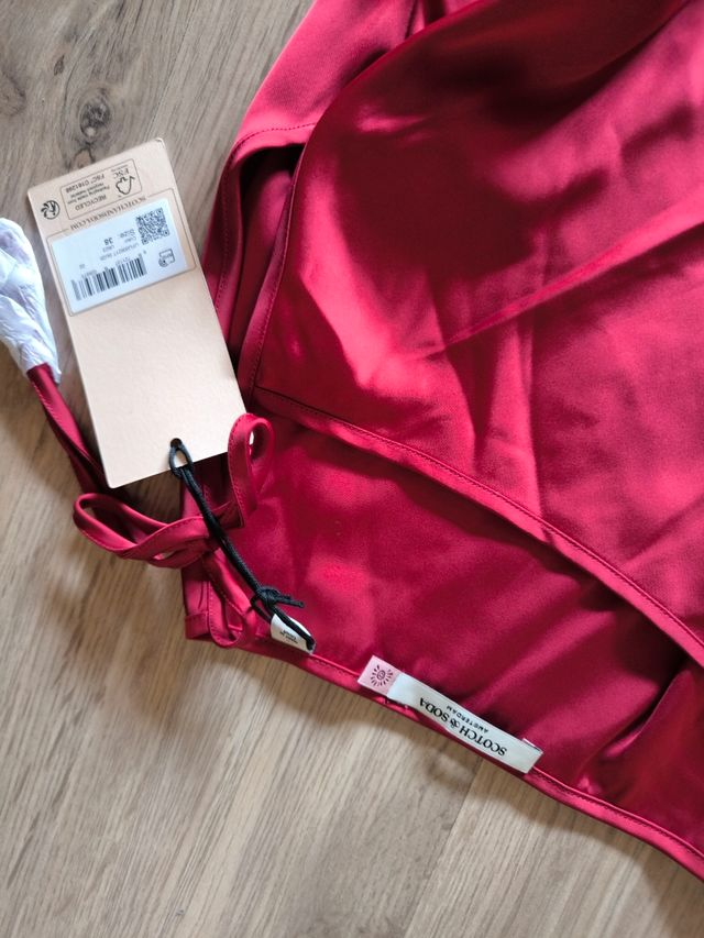 Vestido rojo scotch & soda