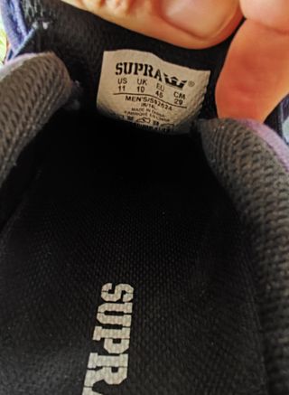 Zapatillas bambas Supra 45 - Azul