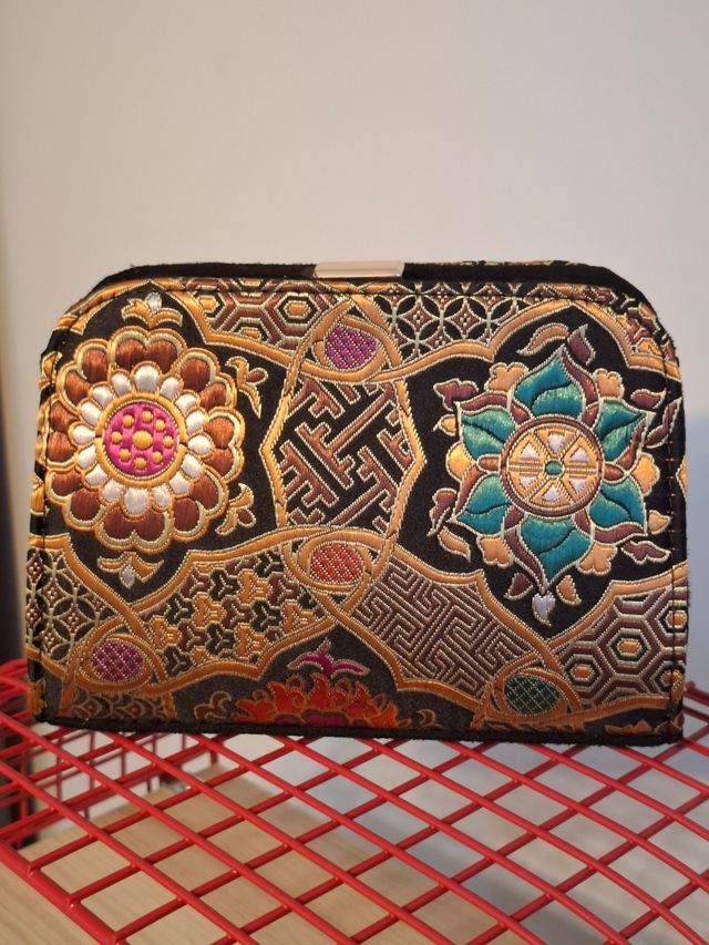 Bolso fiesta bordado multicolor