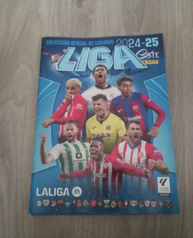 Cromos Liga 2024-25: Álbum + Sobres