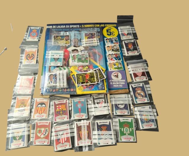 Cromos Liga 2024-25: Álbum + Sobres