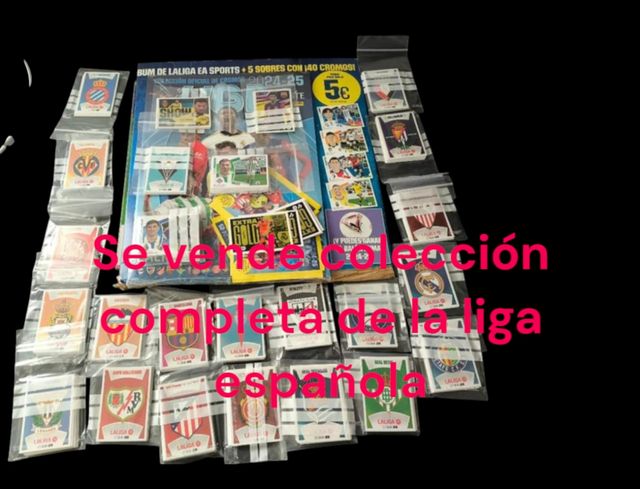 Cromos Liga 2024-25: Álbum + Sobres