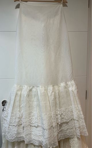 Vestido novia Rosa Clara Two, forma corazon.