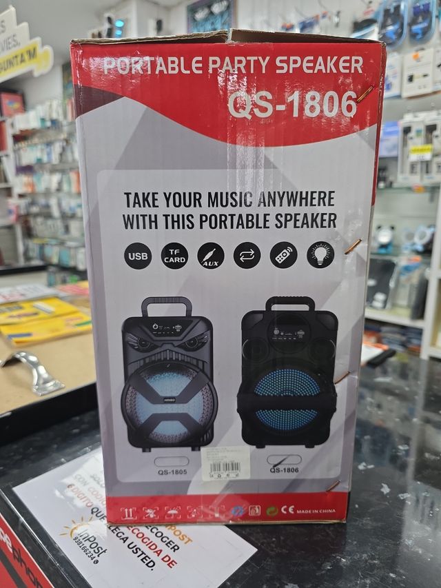 ALTOPARLANTE PORTATILE KIMISO 8»