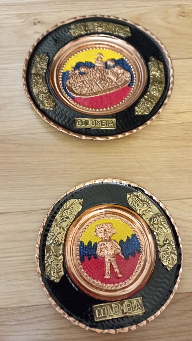 Platos decorativos de Colombia