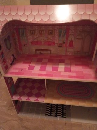 Casita muñecas rosa - Juguete infantil