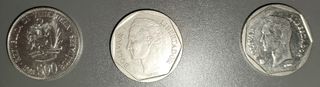 3 Monedas 500 Bolívares - Venezuela