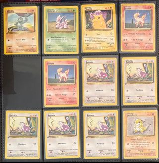 Cartas Pokémon Vintage