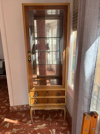 Mueble de salon vitrina 
