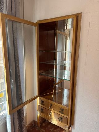 Mueble de salon vitrina 
