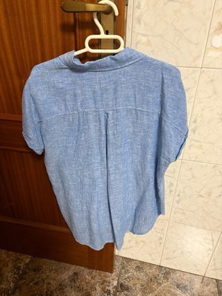 Camisa Springfield azul - Talla 38