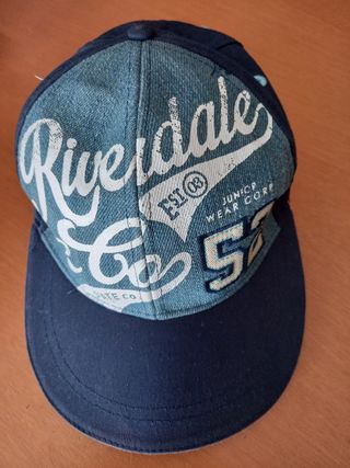 Cappellino Riverdale blu - tg unica