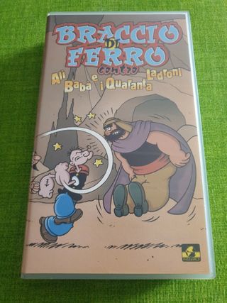 Braccio di Ferro 3 vhs