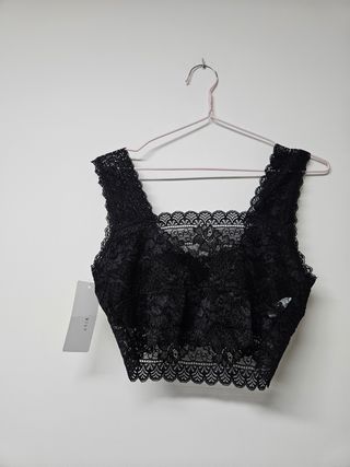 Sujetador encaje negro Miss Moda Nuevo
