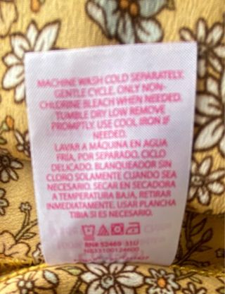 Vestido largo tirantes color ocre/amarill talla L
