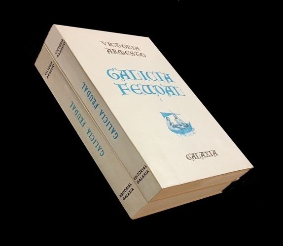 GALICIA FEUDAL. [COMPLETA 2 TOMOS]. GALAXIA 1969.