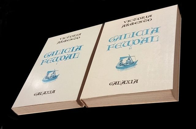 GALICIA FEUDAL. [COMPLETA 2 TOMOS]. GALAXIA 1969.