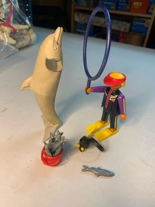 Playmobil 3649 Delfín y entrenador
