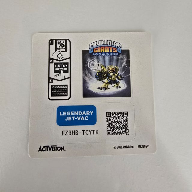 Skylanders Giants Legendary Jet-vac