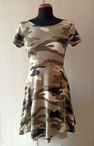 Vestito fantasia mimetica