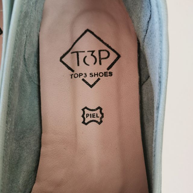 Mocasines Piel Azul - cómodos