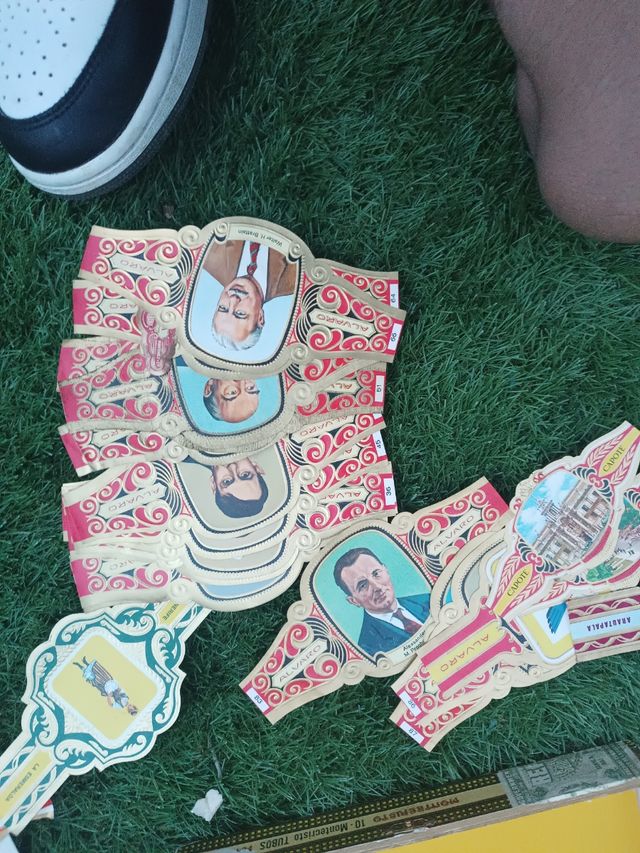 Colección de sellos de puros