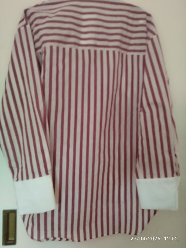 Camisa Primark rayas XS - roja y blanca