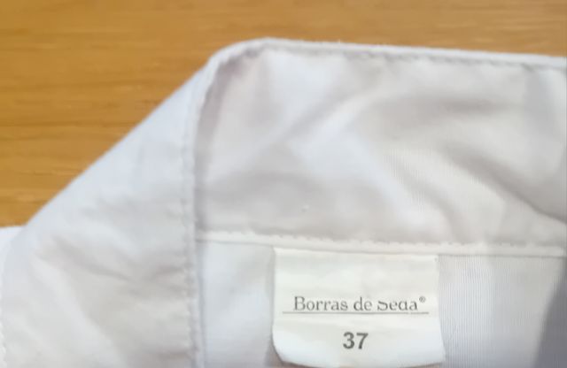 Camisa fallero niño blanca