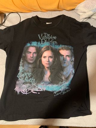 Camiseta The Vampire Diaries/Cronicas vampiricas