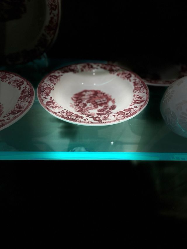 JUEGO DE PORCELANA ANTIGUA SAN CLAUDIO OVIEDO