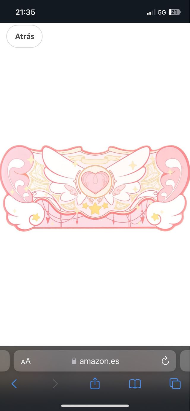 Alfombrilla Gaming Geekshare rosa