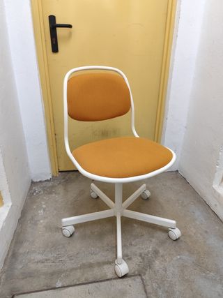 Silla oficina  naranja