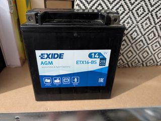 Batería Exide ETX16-BS AGM 12V 14Ah