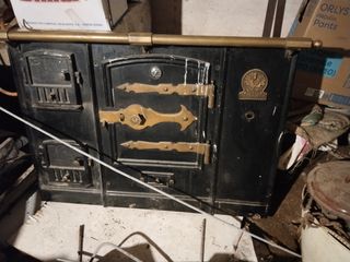 Cocina leña lacunza reforzada