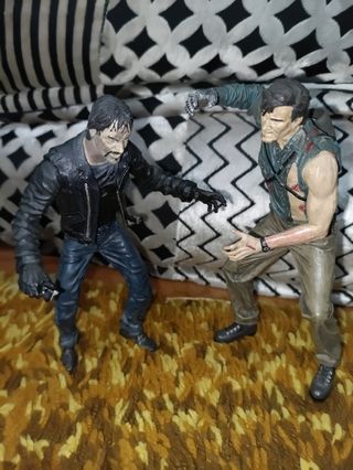 Ash Evil Dead + Tom Savini Land of the Dead figure