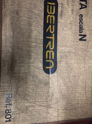 Maqueta tren Ibertren 801