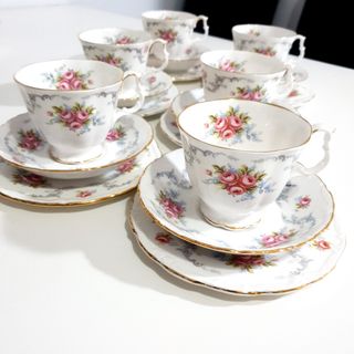 Juego de té Royal Albert - Porcelana