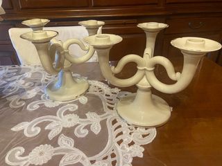 Coppia candelieri rosenthal