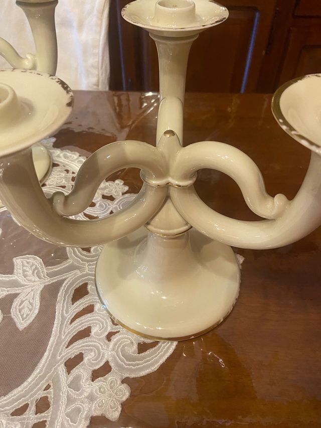 Coppia candelieri rosenthal