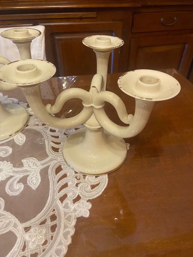 Coppia candelieri rosenthal