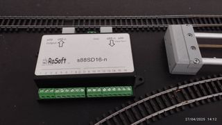 Módulo para locomotoras y/o trenes digitales S88 R