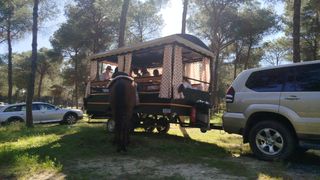 Carriola jardinera carro remolque