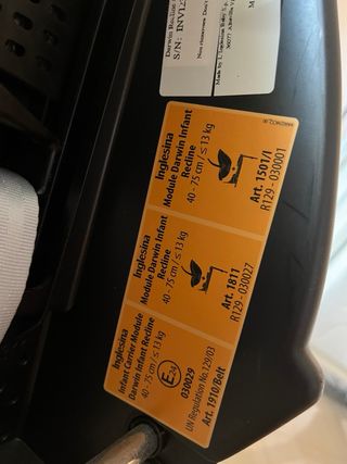 Seggiolino auto Darwin Inglesina 360