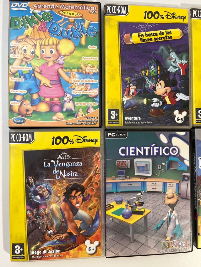 Pack DVD/CD infantiles